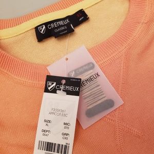 CREMIEUX Apricot sweater